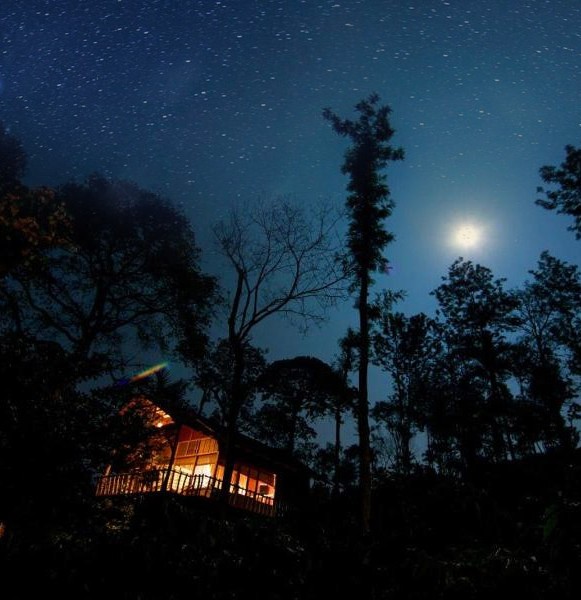 The heavens feel within reach when star-gazing on clear, starry night!